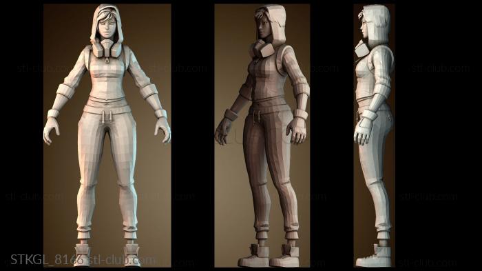 Статуэтки девушки STKGL_8166