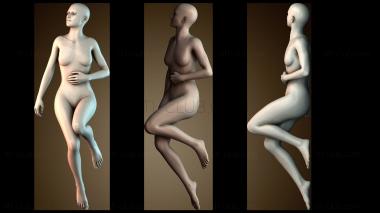 3D модель Спящая девушка (STL)