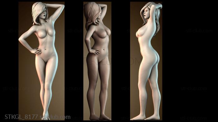 Статуэтки девушки STKGL_8177