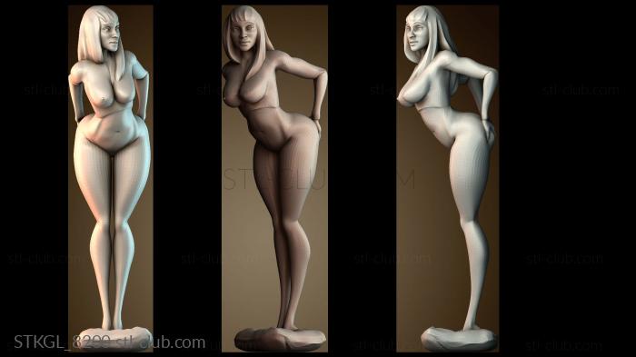 Статуэтки девушки STKGL_8200