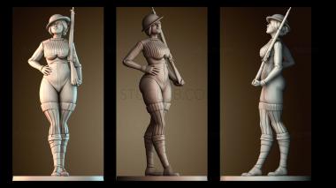 3D модель Бритни Уэмбли (STL)