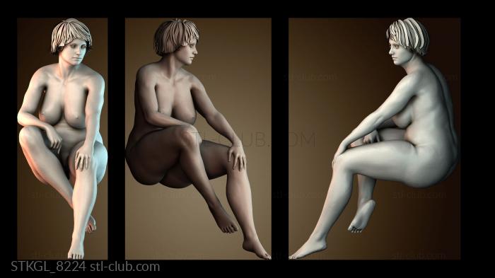 Статуэтки девушки STKGL_8224