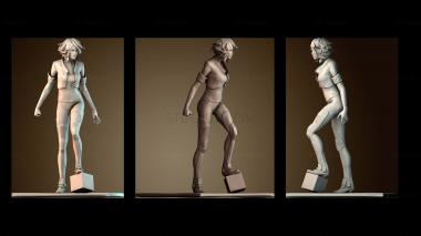 3D модель Мисс Нилин (STL)