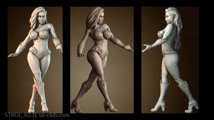 Статуэтки девушки STKGL_8231