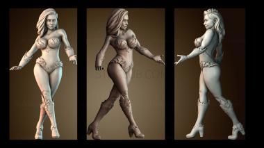 3D модель Мисс Айви (STL)