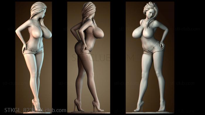 Статуэтки девушки STKGL_8234