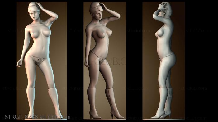 Статуэтки девушки STKGL_8238