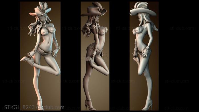 Статуэтки девушки STKGL_8243