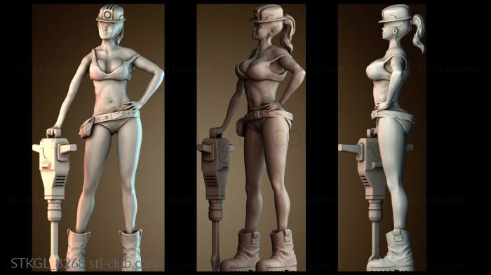 Статуэтки девушки STKGL_8268