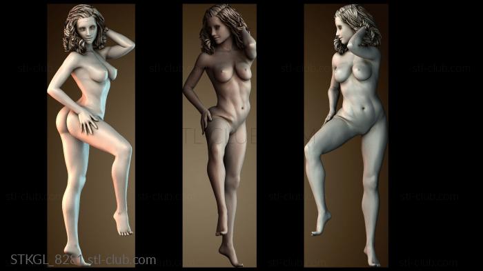 Статуэтки девушки STKGL_8281