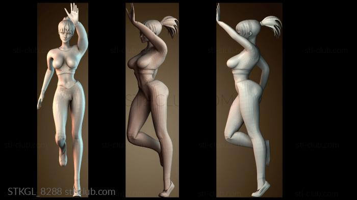 Статуэтки девушки STKGL_8288