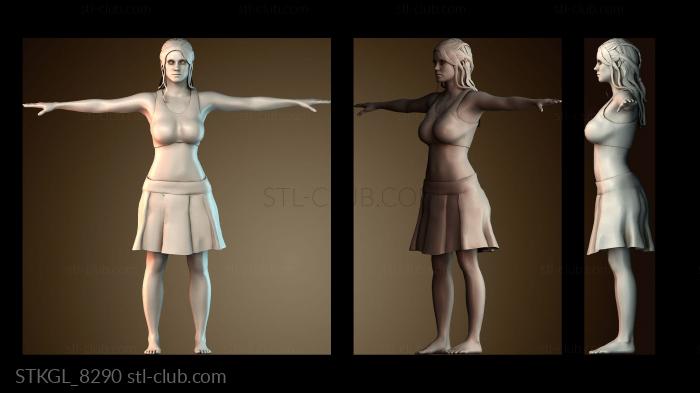 Статуэтки девушки STKGL_8290