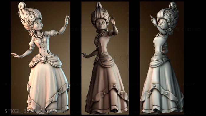 Статуэтки девушки STKGL_8294