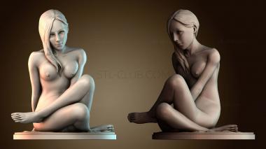 3D модель Женская йога (STL)