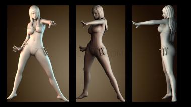 3D модель Женский танец (STL)