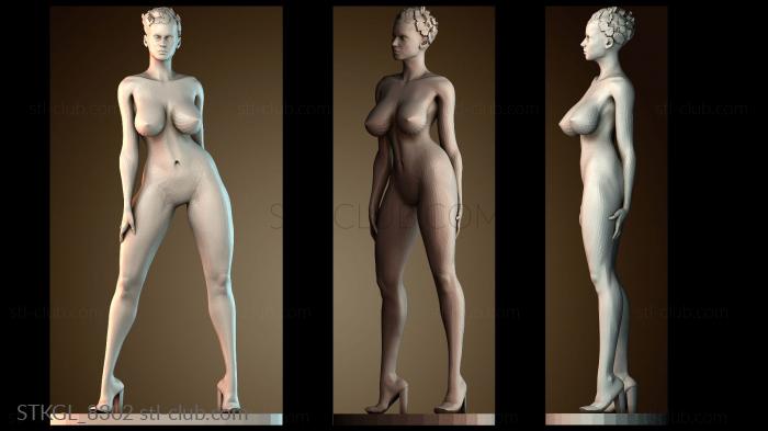 Статуэтки девушки STKGL_8302