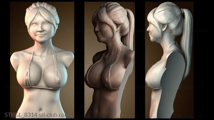 Статуэтки девушки STKGL_8314