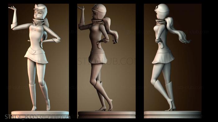 Статуэтки девушки STKGL_8315