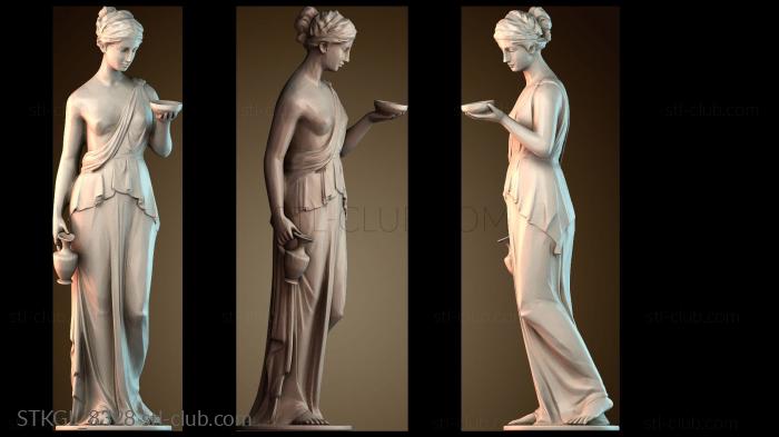 Статуэтки девушки STKGL_8328