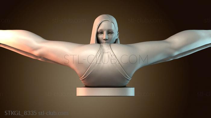 Статуэтки девушки STKGL_8335