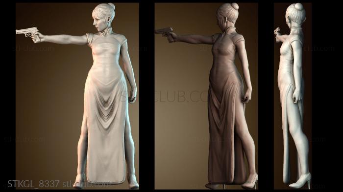 Статуэтки девушки STKGL_8337