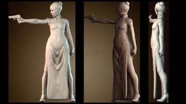 3D модель Женщина убийца (STL)