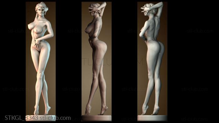 Статуэтки девушки STKGL_8343