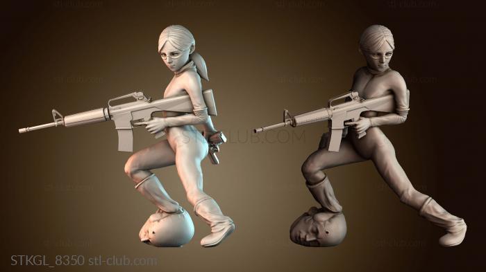 Статуэтки девушки STKGL_8350