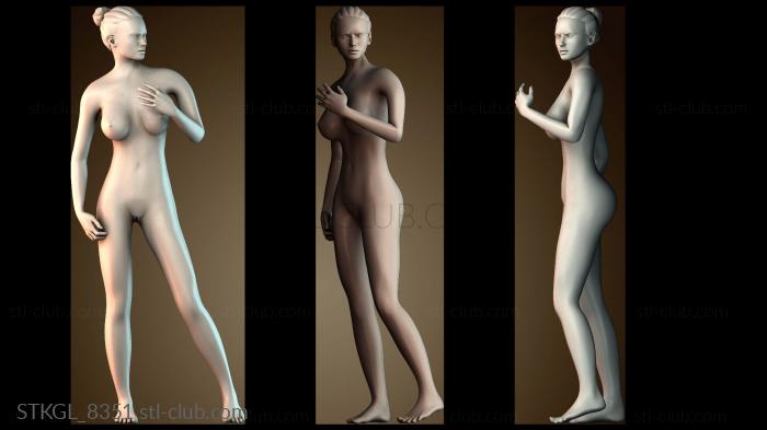 Статуэтки девушки STKGL_8351