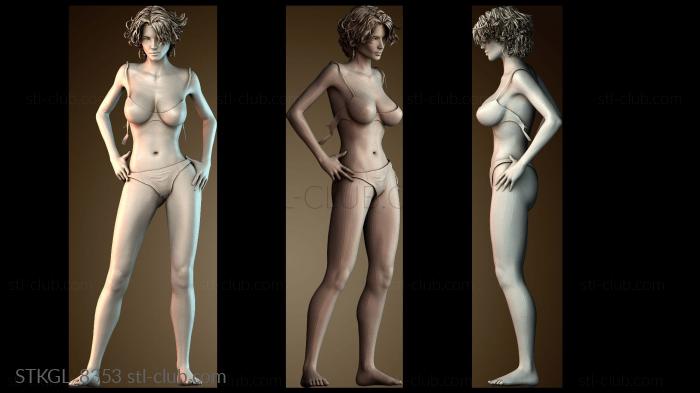 Статуэтки девушки STKGL_8353