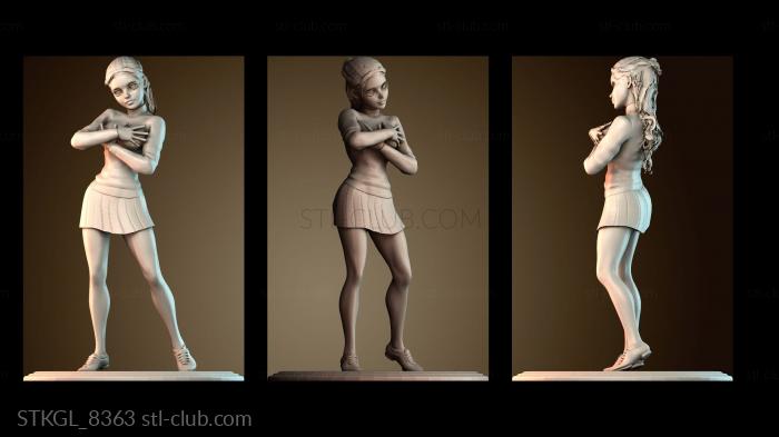 Статуэтки девушки STKGL_8363