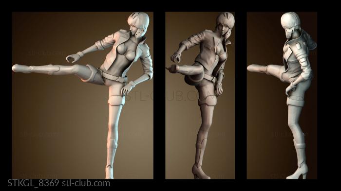 Статуэтки девушки STKGL_8369