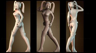 3D модель Мисс Харли Квинн (STL)