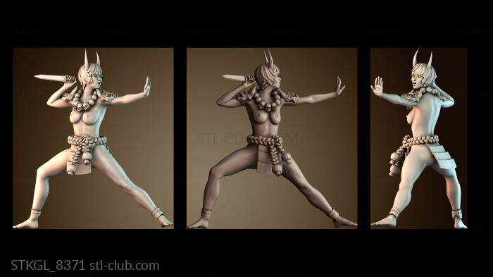 Статуэтки девушки STKGL_8371