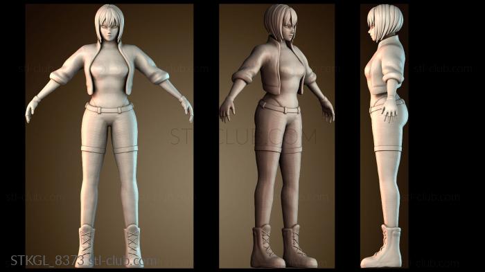 Статуэтки девушки STKGL_8373