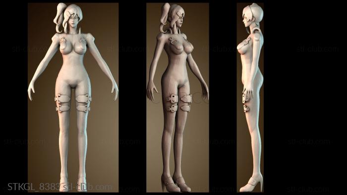 Статуэтки девушки STKGL_8383