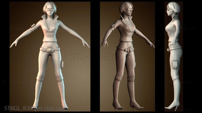 Статуэтки девушки STKGL_8385