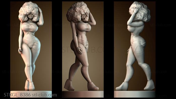 Статуэтки девушки STKGL_8386