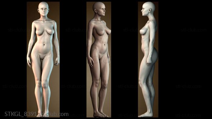 Статуэтки девушки STKGL_8391