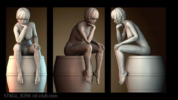 Статуэтки девушки STKGL_8396