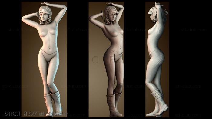 Статуэтки девушки STKGL_8397