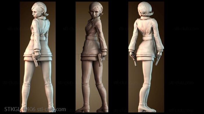 Статуэтки девушки STKGL_8406