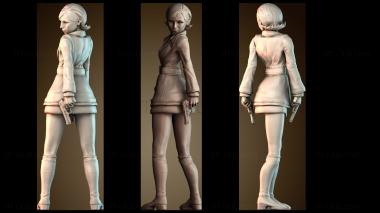 3D модель Девушка убийца (STL)