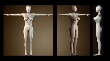 3D модель женский (STL)