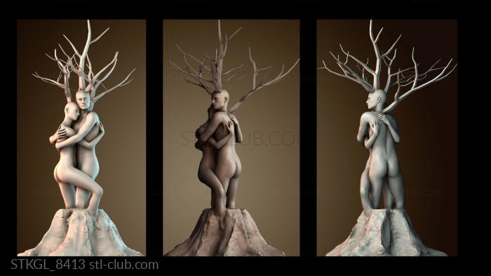 Статуэтки девушки STKGL_8413