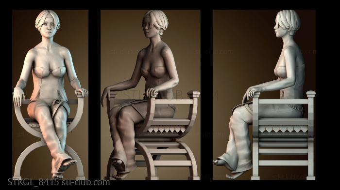 Статуэтки девушки STKGL_8415