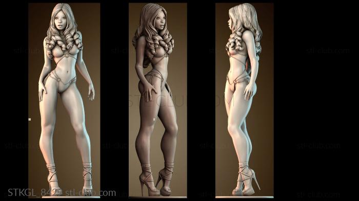 Статуэтки девушки STKGL_8429