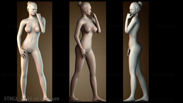 Статуэтки девушки STKGL_8444