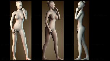 3D модель Стоящие женщины (STL)