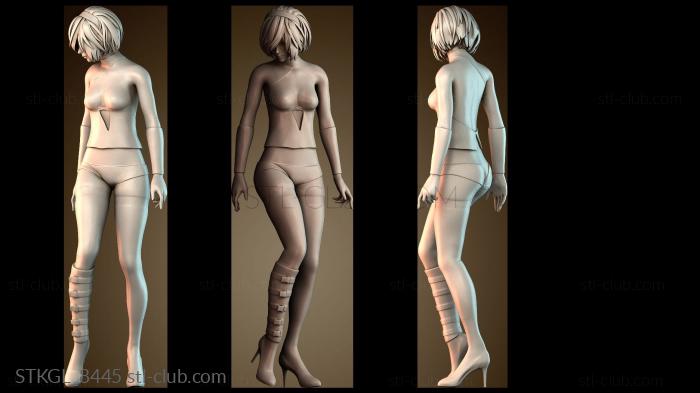 Статуэтки девушки STKGL_8445